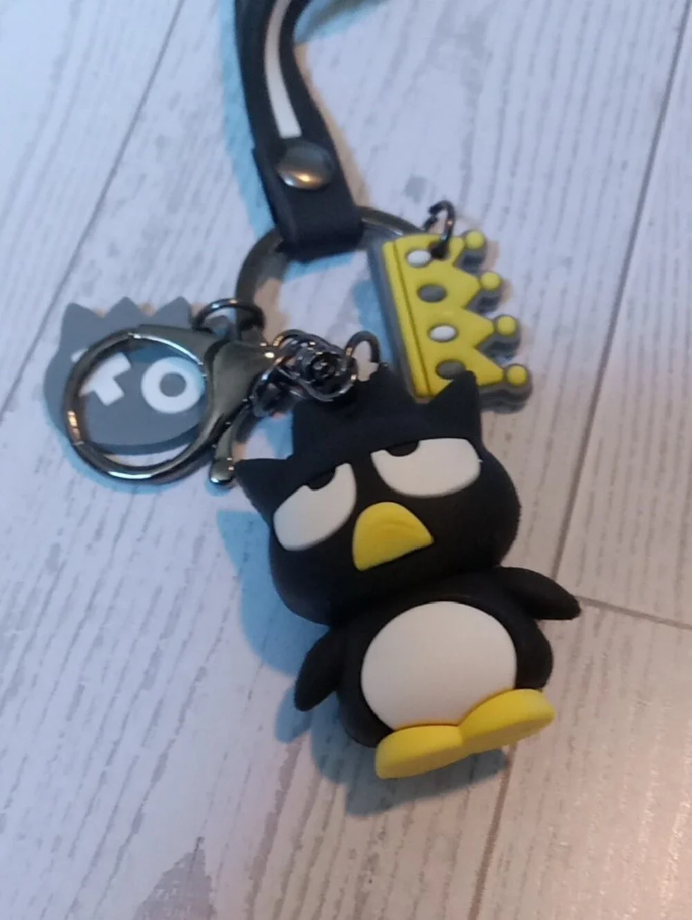 Penguin & Charms Keychain Bag Charm With Strap